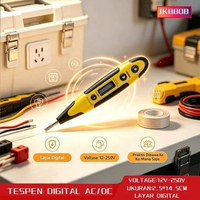 Tespen Digital AC DC LED Screen 12-250V & Tespen Non Contact Sensor Bunyi Indikator Voltase TESPEN D