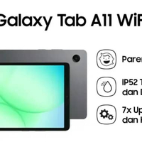 Samsung Tab A11 ram 4/64 Wifi Only + Adaptor 25 Watt