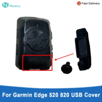 Rubber USB Port Cover with Screw Repair Replacement, Garmin Edge 520, 520Plus, 820