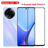 สำหรับ สำหรับ Realme 11X กระจกนิรภัยคุณภาพสูง ครอบคลุมเต็มรูปแบบ Flim สำหรับ Realme 11X Realme11 X R