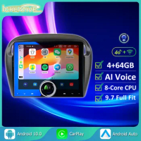 9.7 IPS Android 12 Car Radio For Mitsubishi Mirage Attrage 2012-2020 SpaceStar 2014 Multimedia Auto CarPlay Stereo Unit HU Tesla