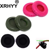 XRHYY 70MM Replacement Ear Pad Earpads For Sony MDR-V150/V250/V300/V400 Earphones + Free Rotate Cable Clip