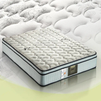 【S&amp;K】天絲乳膠涼蓆防蹣彈簧床墊(單人加大3.5尺)