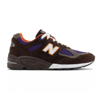 【NEW BALANCE】990 V2 NB 男鞋 咖啡紫色 美製 D楦 復古鞋 麂皮 休閒鞋 M990BR2