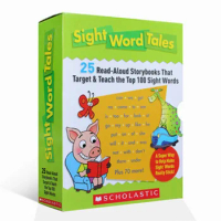 Learn Sight Word Tales Set 25Pcs Phonics Tales Alpha Tales Kids English Word Study Story Picture Book Baby Toys Educational Book