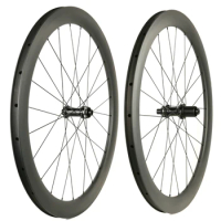 Carbon Wheelset 700c Road Disc Brake Bicycle Wheel 38mm Deep 25mm Width Clincher Carbon Wheels 24/24H