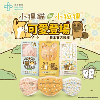 【華淨醫材】小狸貓和小狐狸(醫用口罩 5入/盒)
