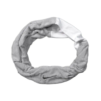 【NIKE 耐吉】毛巾 Dri-FIT Cooling Towel 灰 運動 訓練 路跑 環形 圍脖 透氣 輕薄(N100161907-4OS)