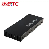 SZBITC 4K HDMI Splitter 1x8 Video Converter 1 In 8 Out HDMI Distributer Support 1.4v 3D For HDMI TV,PC DVD Player