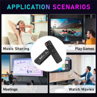 TV98 TV STICK 2G+16G Android12.1 2.4G 5G WiFi Android Smart TV BOX 4K 60Fps Set Top Box(UK Plug)