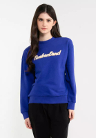 Timberland Logo Texture Crew Sweatshirt