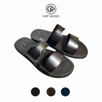 Dép Nam Da Bò Thương Hiệu GPP Shoes - Mã GP012 Sang Trọng Trẻ Trung - Đế Cao Cấp - Size Chuẩn