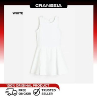HM DryMove Tennis Dress|Dress Tennis Skirt|Rok Padel XS White