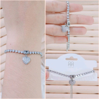 Gelang Serut Titanium Silver