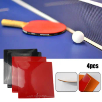 1set Table Tennis Rubber Hard Sponges Ping Pong Rubbers Fast Attack Ping Pong Reverse Flexibility Racket Covers Training Parts