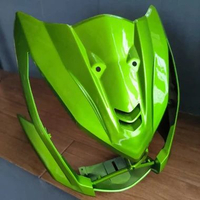 COVER LAMPU TAMENG DEPAN BEAT FI 2013-2015 HIJAU ABS TEBAL