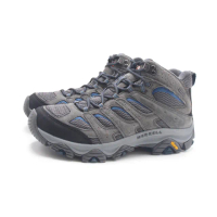 【MERRELL】男 MOAB 3 MID GORE-TEX 中筒防水登山鞋 男鞋(深灰藍)