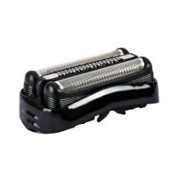 For Braun Series 3 21B Electric Shaver Head Replacement - Black - Compatible with Series 3 Shavers