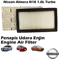 Nissan Almera N18T 1.0 Turbo 2021-2023 Engine Air Filter 16546-5EK0A Penapis Udara Enjin