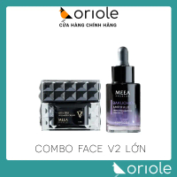 Combo Face Cá Hồi DNA Pro V2 + Serum Bakuchiol Ampoule V2 MEEA Chính Hãng MEEA Organic Permium