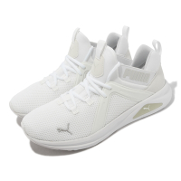Puma 慢跑鞋 Enzo 2 男鞋 亮白 灰 緩震 耐磨 中筒 運動鞋 舒適 輕量 慢跑運動鞋 19324919