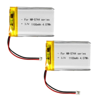 2 pcs 1100MAH NW-S744 NW-S745 NW-S746 NW-S764 NW-S765 NW-S766 NW-A855 NW-A856 NW-A857 NW-A916 NW-A918 SONY Walkman Battery
