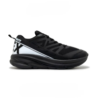 BigBoss - Sepatu Running Sneakers Kasual Pria Wanita Unisex Putih Hitam Sepatu Olahraga Lari Sporty
