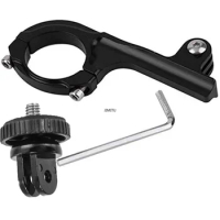 Aluminum Bike Bicycle Motorcycle Handlebar Mount Holder for Gopro HERO 12 11 10 9 8 7 6 5 4 Sport Action Cameras Accessories