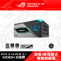 ASUS 華碩 ROG THOR III 1200W 白金牌 ATX3.1 電源供應器(ROG-THOR-1200P3-GAMING)