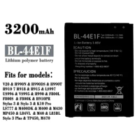 BL-44E1F V20 battery for LG H990N H990DS H990T H910 7 H918 H915 LS997 US996 VS995 H990 F800L F800S F800K Batteries