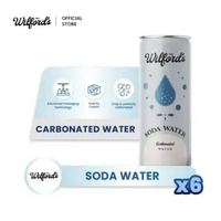 Soda Water Wilford's Minuman Soda Kaleng 250m 6 Kaleng