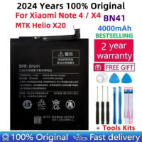 Original For Xiaomi Redmi Note 4 Battery BN41 4100mAh For Hongmi Note 4 / Redmi Note 4X MTK Helio X20 High Quality Battery