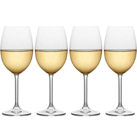 《Mikasa》水晶玻璃白酒杯4入(488ml) | 調酒杯 雞尾酒杯 紅酒杯