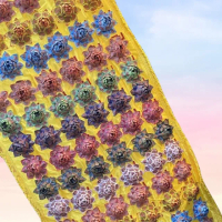 【上芳香業】金紙 紙紮用品 九色往生蓮花被 黃色 九轉蓮花 小蓮花被 小蓮花 蓮花被 棺內被(質感超好)