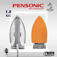 Pensonic Iron 1.8KG Heavy Dry Iron Ceramic Non Stick 1200W PI-6002 Seterika Baju Seterika Berat Iro