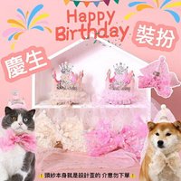 『台灣x現貨秒出』皇冠/尖頭慶生寵物裝扮 寵物項圈 貓咪項圈 貓項圈 寵物頸部裝飾