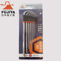 【Fujiya 富士箭】加長球型六角板手組-7支組(LB330-7S)
