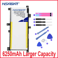 HSABAT 0 Cycle 6250mAh C21N1401 Battery for ASUS X455 X455L X455LA A455L A455LD A455LN F455L X454W X455LD X455DG X455LF X455LF