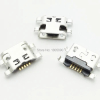 10pcs Micro USB reverse heavy plate 1.2 Charging Port Connector for Lenovo A708t S890 / for Alcatel 7040N for HuaWei G7 G7-TL00