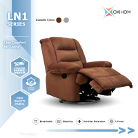 Oxihom LN1 Sofa Single Sofa Goyang Rocking Sofa Reclining Putar 360 Derajat, Sofa Tidur, Sofa Multif