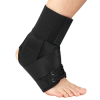 Benken 1PCS Sports Ankle Support Frame Fixed Support Compression Anti-sprain Ankle Socks Basketball Football Protective Gear