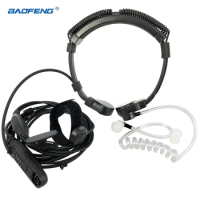 Baofeng UV-9R Plus Talkie-Walkie Air Tube Throat Vibration Headset Headphone for BF-UV9R Pro UV-XR A-58 GT-3WP Radio Earpiece