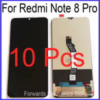 Wholesale 10 Pieces/Lot For Xiaomi Redmi Note 8 Pro LCD Display Screen With touch digitizer assembly