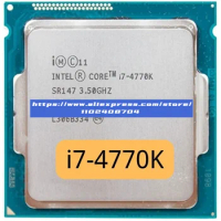 Intel Core i7 4770K i7-4770K SR147 3.5 GHz Quad-Core Quad-Thread CPU Processor 84W LGA 1150