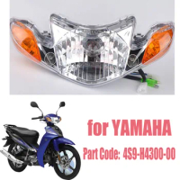 Motorcycle Headlight Headlamp Front Light Lightings for YAMAHA Crypton R T110 C8 T110C LYM110 - 2 4S9-H4300-00 Spare Parts