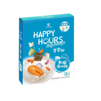 【大地之愛】HAPPY HOURS寶寶粥-元氣樂樂豬+和風海味鮭 試吃包2入組(專為6個月以上幼兒設計)