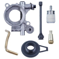 Oil Pump Gear Oil Hose Line Filter Kit for 365 371 372 XP 372XP 362 Chainsaw