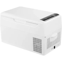 Portable Refrigerator 23 Quart, Mini fridge freezer for Driving, Travel, Fishing, Outdoor -12/24V DC with USB socket