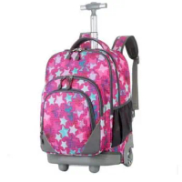 KIds School Trolley bag for teenagers School Rolling backpack bag Children School backpack with wheels Student Wheeled Backpack