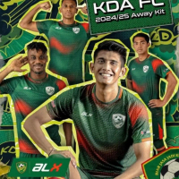 ALX Kedah 2024/25 Player Issue, Green - Away, KDAfc, Original